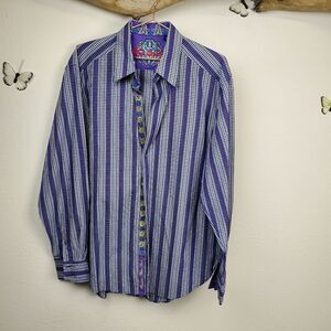 Robert graham button up shirt in cool colors